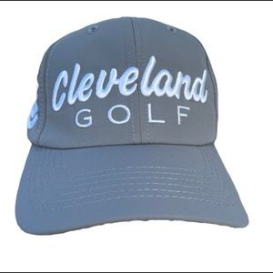 Cleveland Golf Adjustable Back Hat - Grey/White